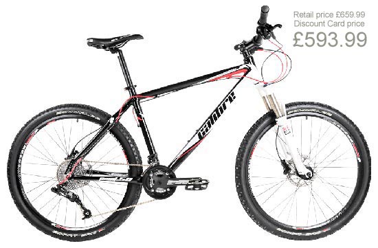 calibre two two mountain bike price